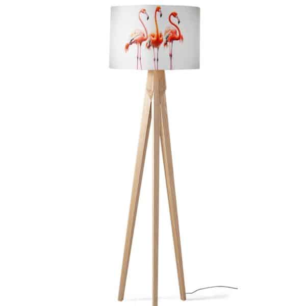 Lampenkap Flamingo kunst