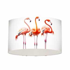 Lampenkap Flamingo kunst