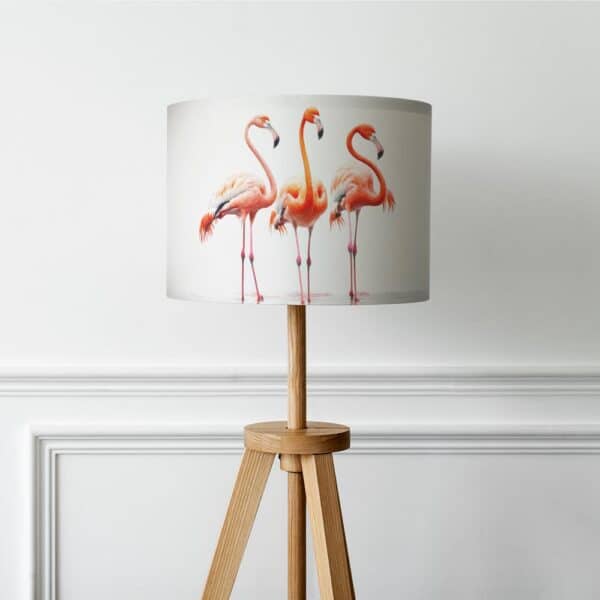 Lampenkap Flamingo kunst