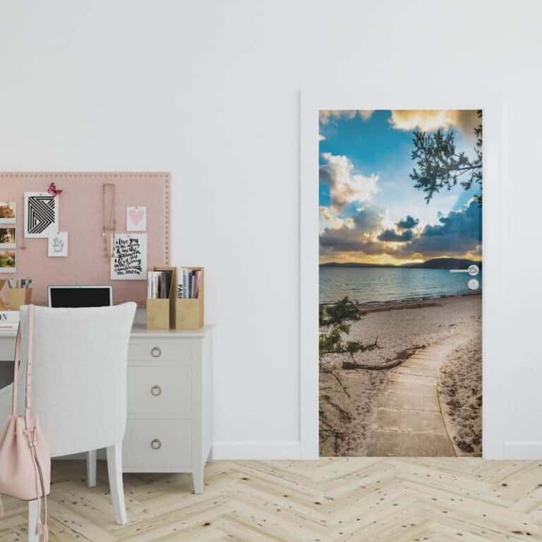 Deursticker Middellandse zee