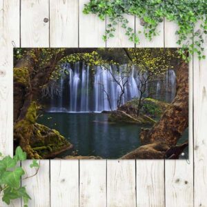 Tuinposter Watervallen
