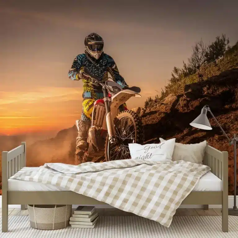 Fotobehang Motorcross off road