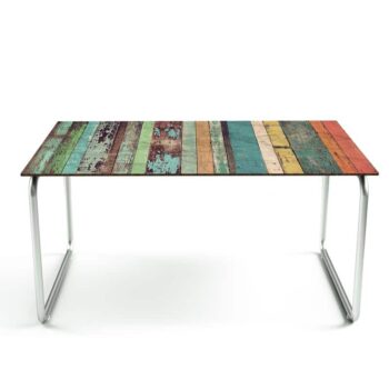 Tafelsticker Vintage houten planken