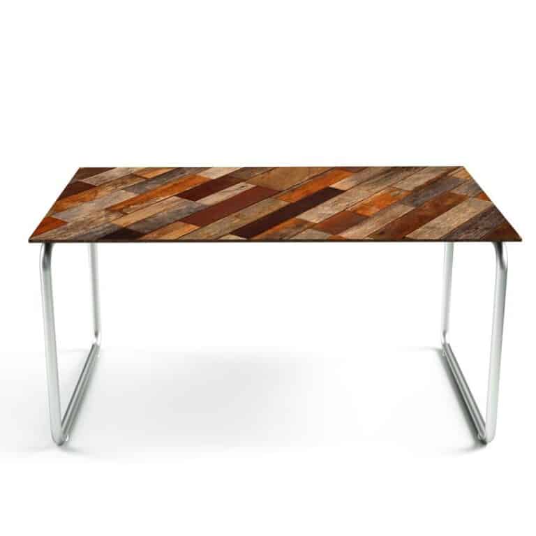 Tafelsticker Antiek hout patroon