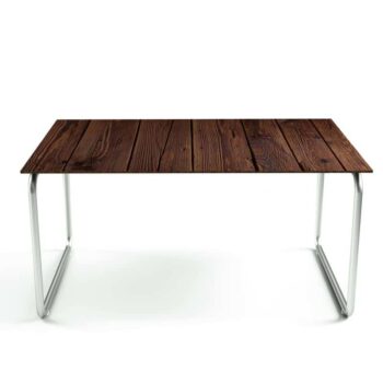 Donkerbruine houten planken