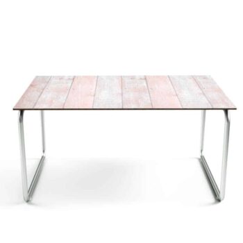 Tafelsticker Steigerhout roze