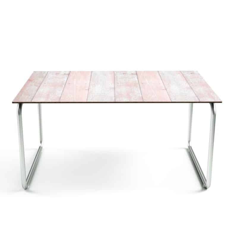 Tafelsticker Steigerhout roze