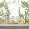 Fotobehang Dieren spektakel in de jungle