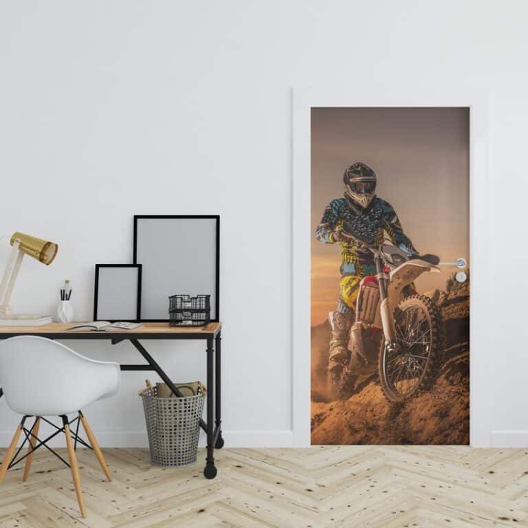 Deursticker Motorcross off road