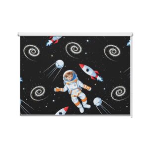 Rolgordijn Astronautje in de ruimte