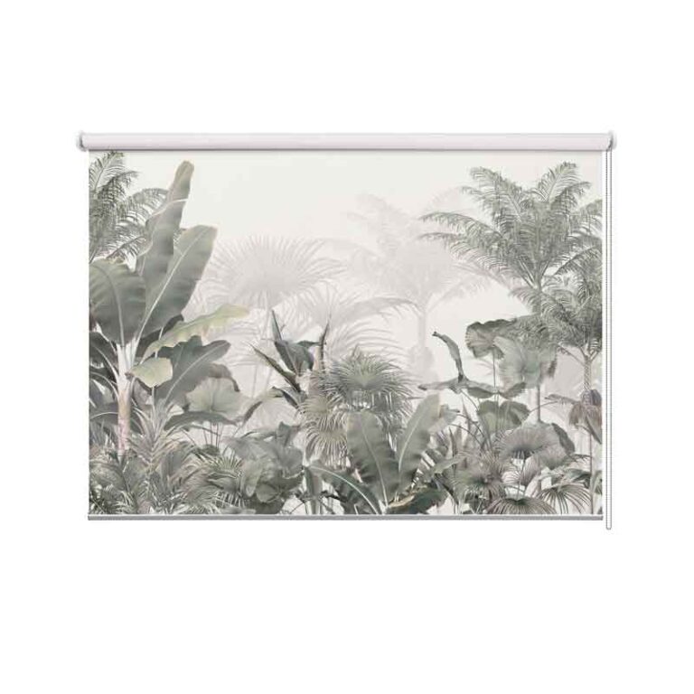 Rolgordijn Welkom in de jungle