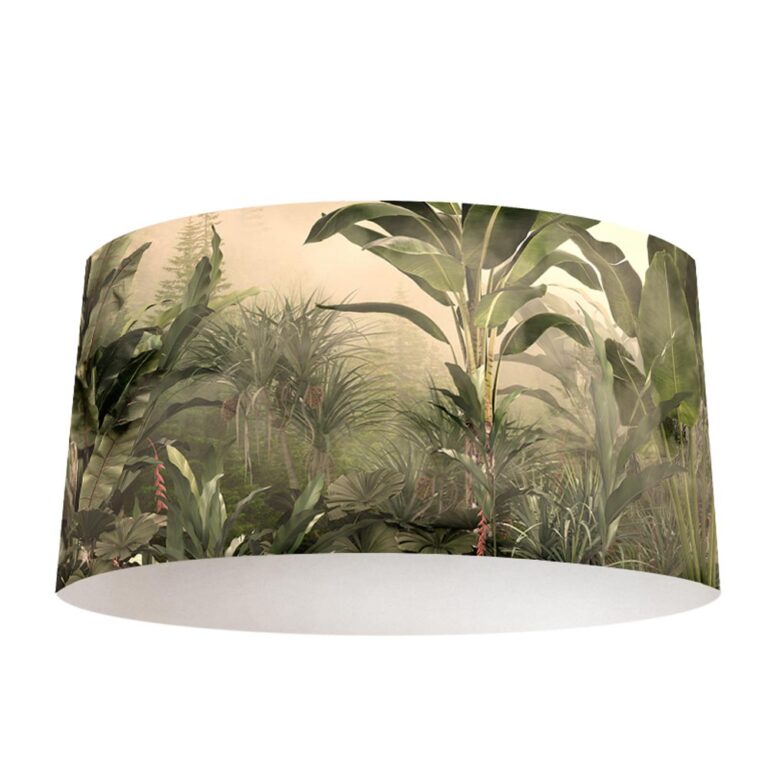 Lampenkap in de groene jungle