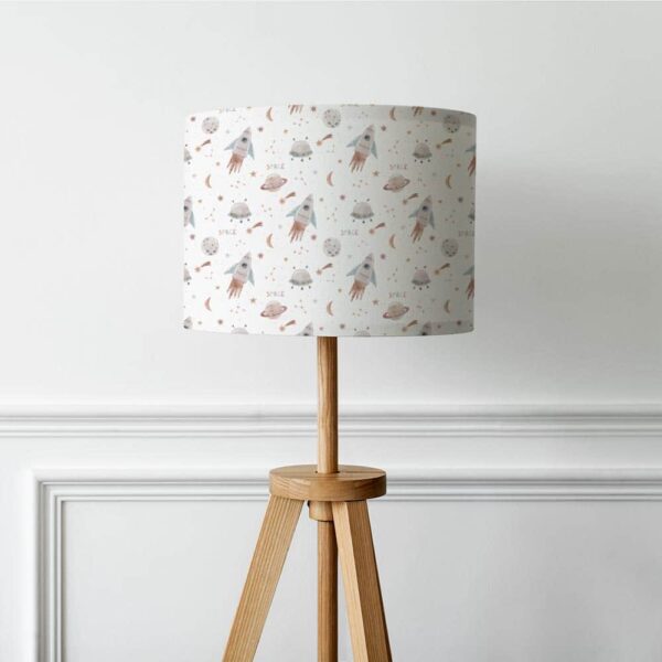 Lampenkap Ruimte patroon aquarel