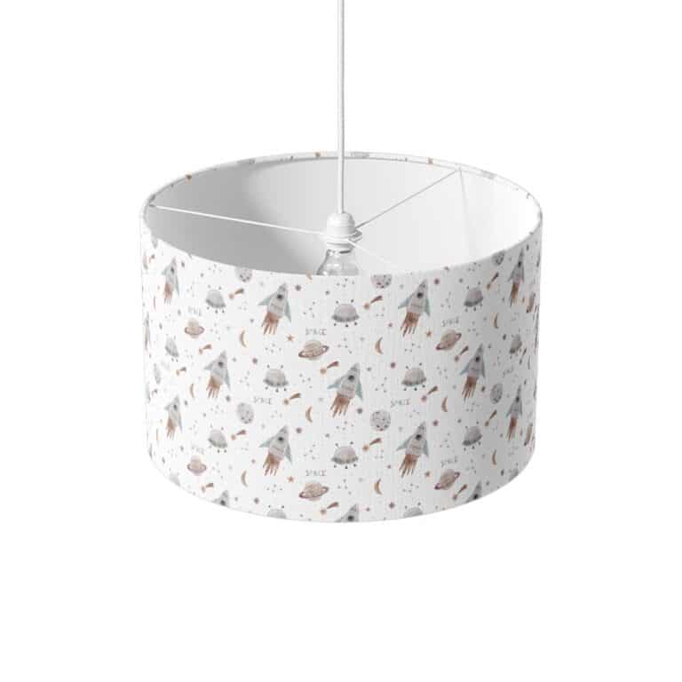 Lampenkap Ruimte patroon aquarel