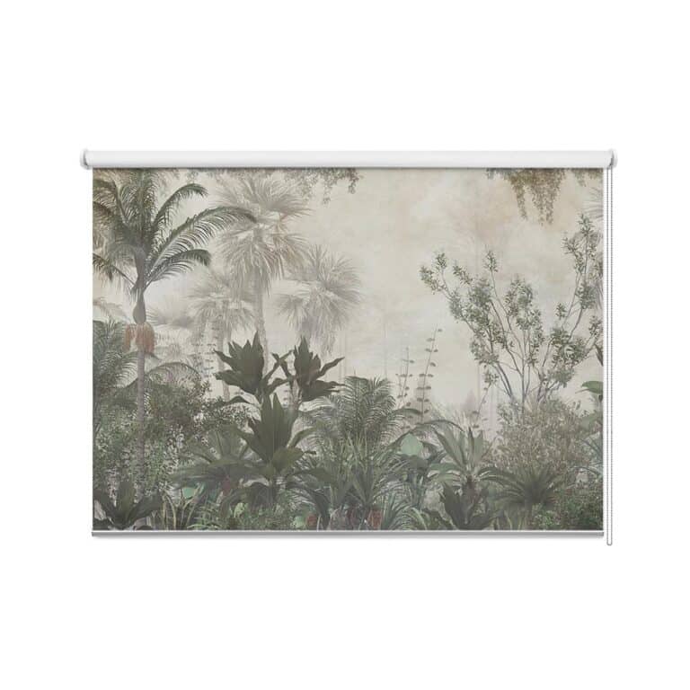 Rolgordijn Groen regenwoud