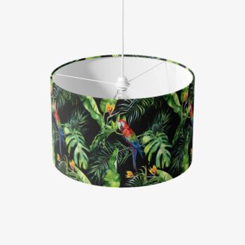 Lampenkap Botanische jungle papegaai