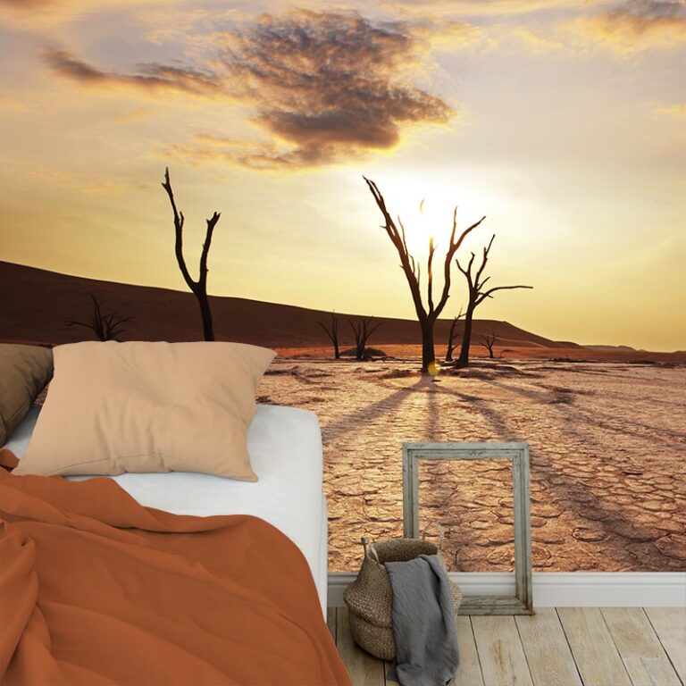 Fotobehang Woestijn landschap