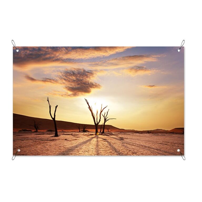 Fotobehang Woestijn landschap