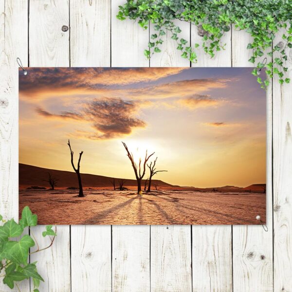 Fotobehang Woestijn landschap