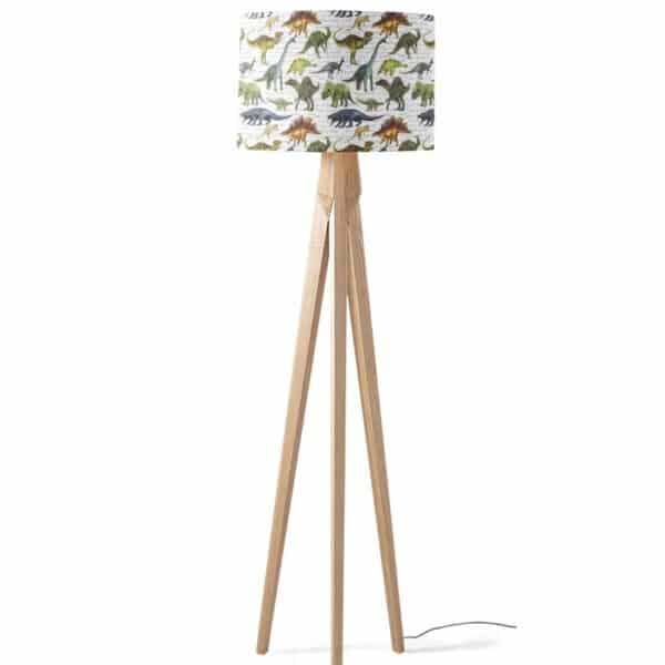 Lampenkap - KInderlamp - Lampenkap Dinosaurussen patroon