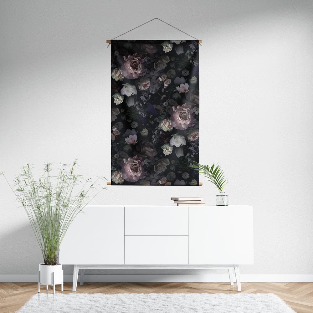 Textielposter Bloemen spektakel - wanddecoratie