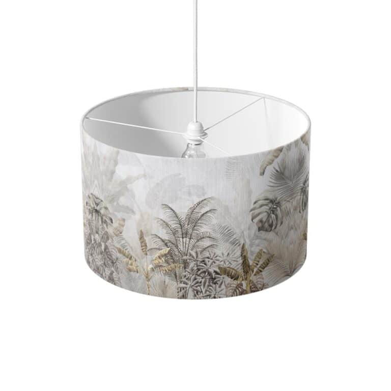 Lampenkap Jungle in taupe