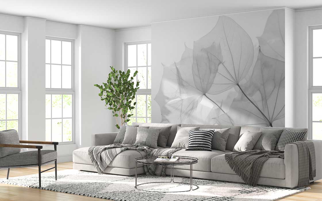 fotobehang woonkamer