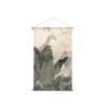 Textielposter Giraf en olifant