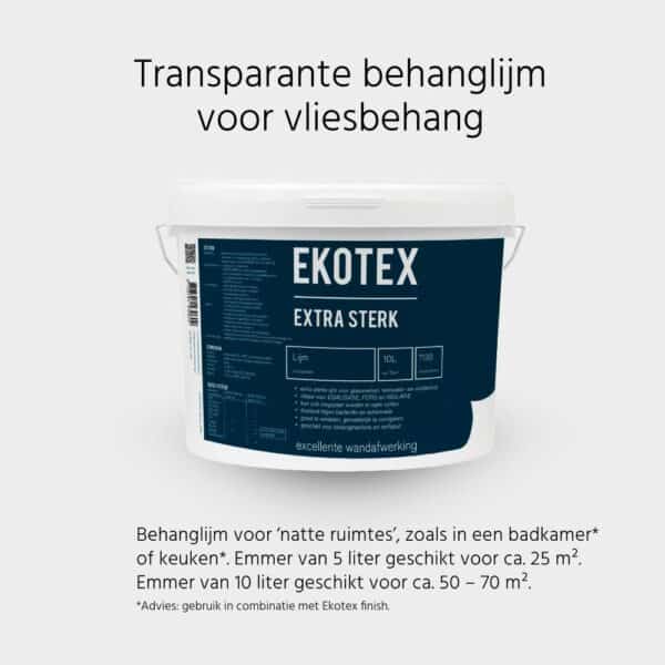 Ekotex extra sterk behanglijm voor badkamer behang