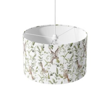 Lampenkap Vogels en blaadjes