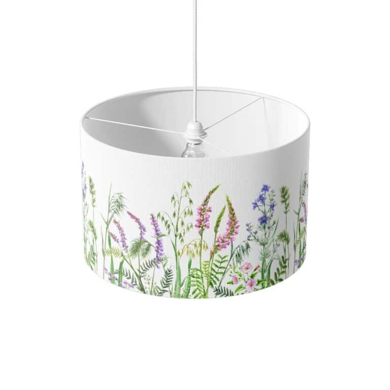 Lampenkap Weelderige veldbloemen