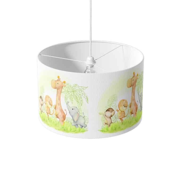 Lampenkap Dierengroep polonaise