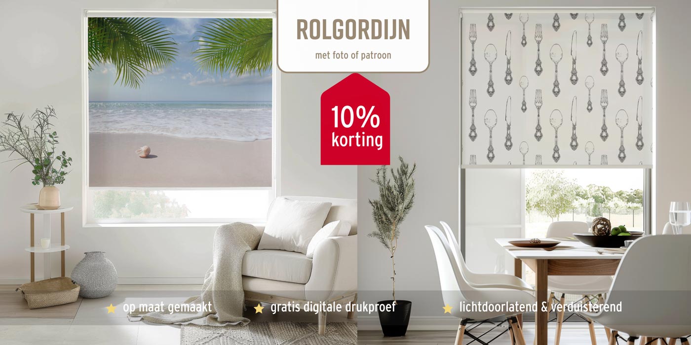 Youpri - Rolgordijn - rolgordijn op maat - banner