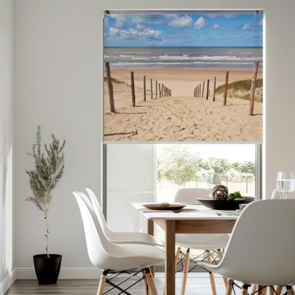 Rolgordijn strand