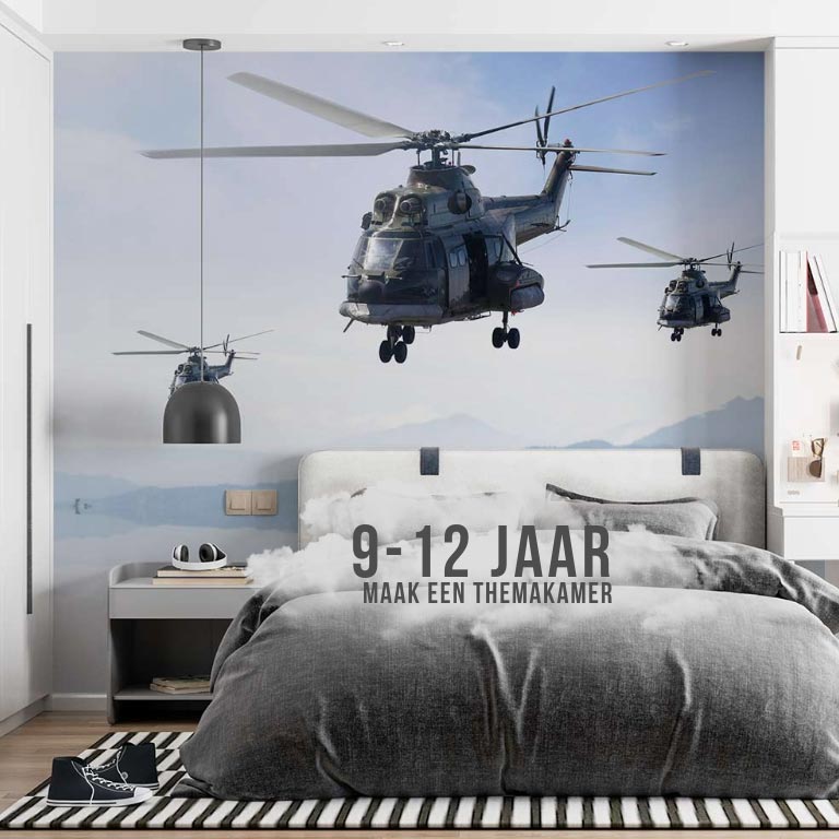 9-12 jaar kinderbehang - tienerbehang - behang tienerkamer - tienerkamer behang