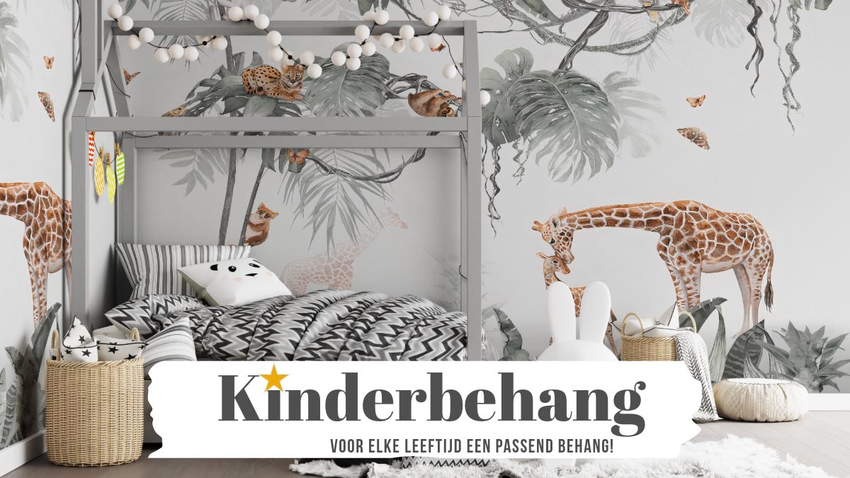 kinderbehang - behang kinderkamer - kinderkamer behang