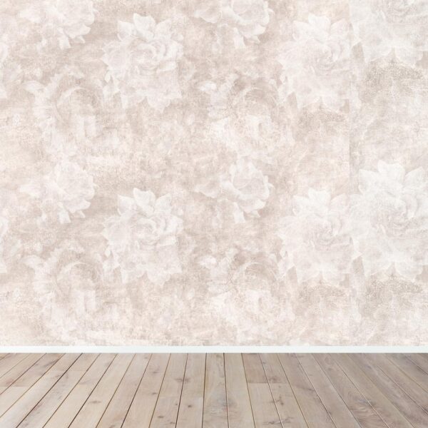 behang Rozen betonlook