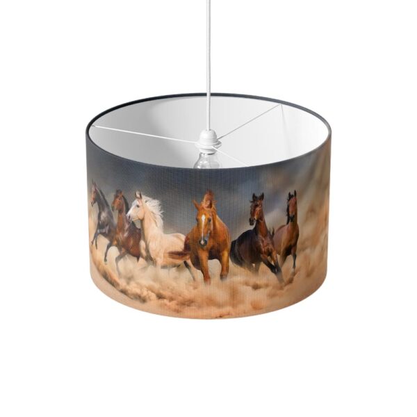 Lampenkap Galopperende paarden