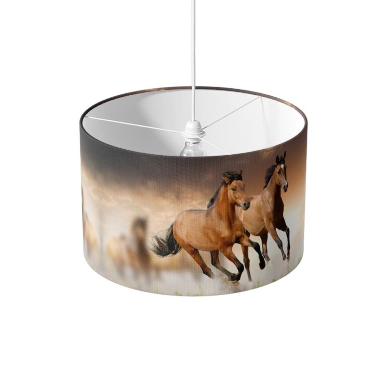 Lampenkap Paarden