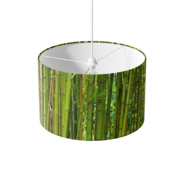 Lampenkap Groene bamboe
