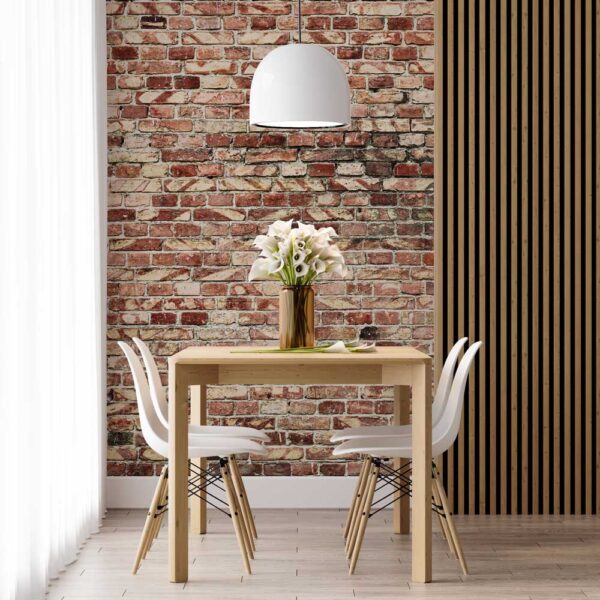 Fotobehang Bakstenen mix