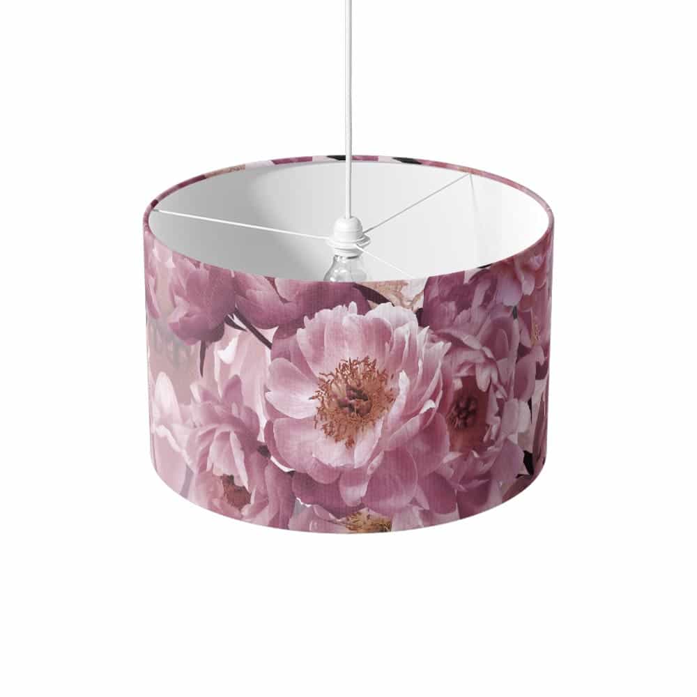Lampenkap Roze pioenrozen