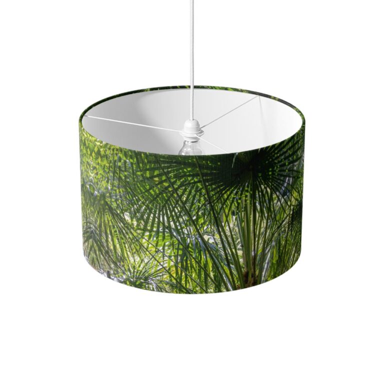 Lampenkap Onder de palmboom