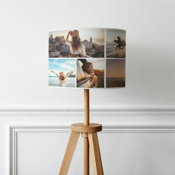Foto lamp - lampenkap eigen foto - lampenkap met foto - bedrukte lampenkap