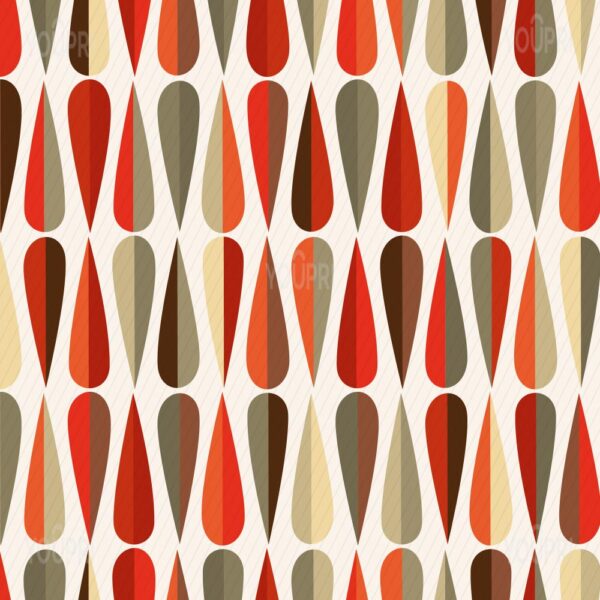 Retro gekleurde druppels groot