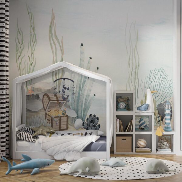 kinderbehang Onderwaterwereld schat