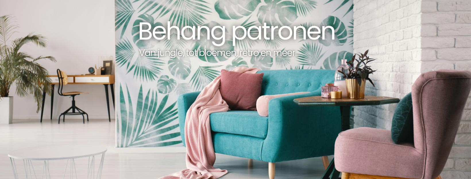 behang patroon banner